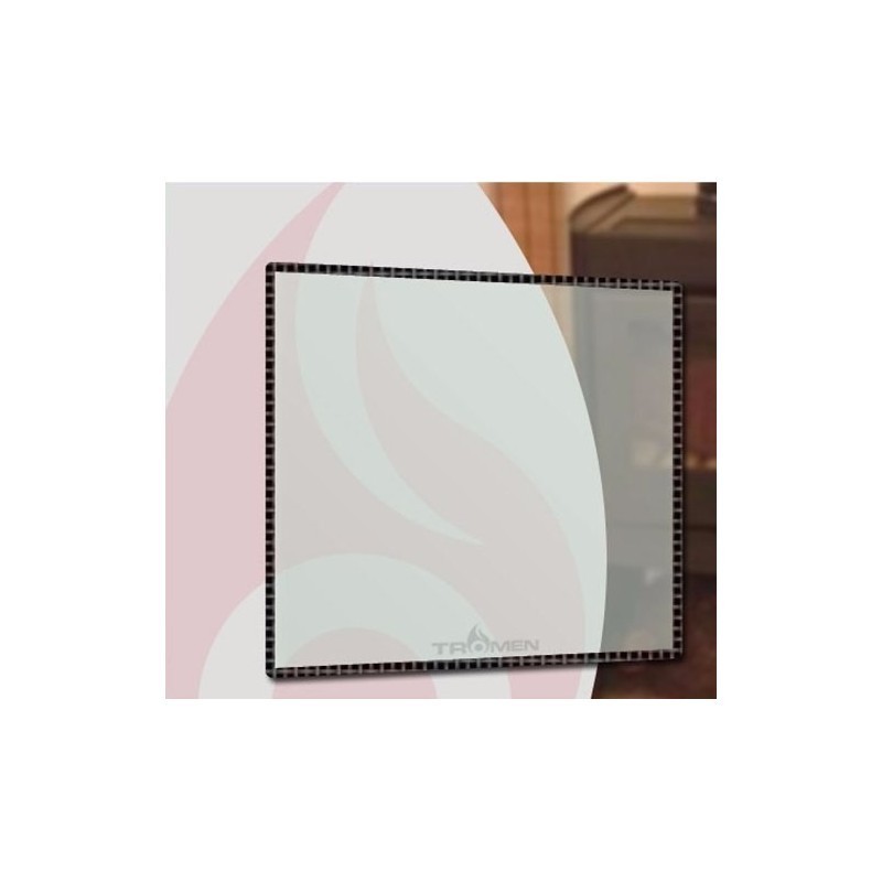 Repuesto de vidrio vitrocerámico para Tromen Tronador, medida 355 × 250 × 4 mm